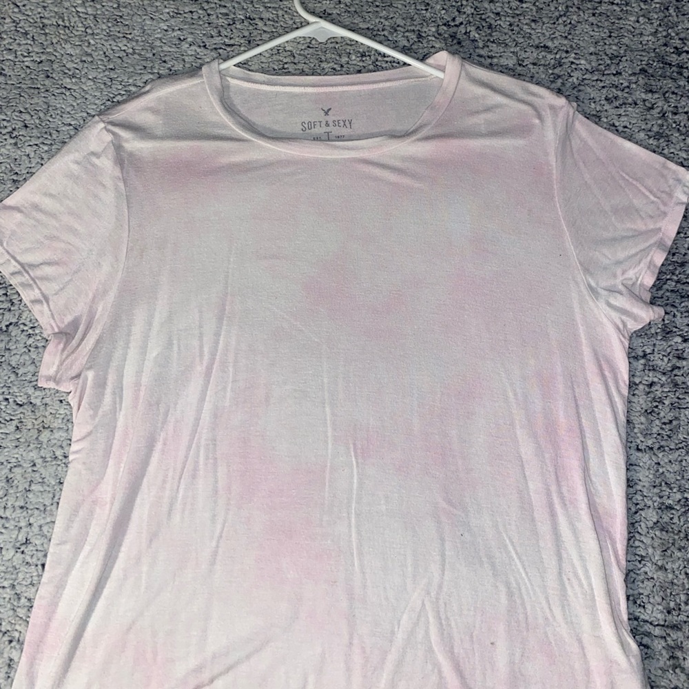 Tie-dyed American Eagle T-shirts